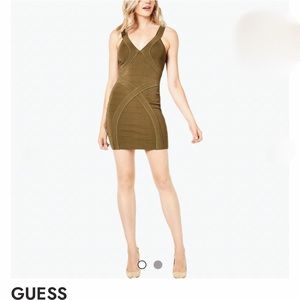 Guess women’s bandage textured party dress